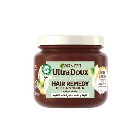 غارنييه الترا دوكس ماسك مرطب حليب اللوز المغذي - 340 مل