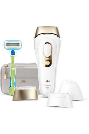 جهاز برو إكسبرت- برو 5 PL5257 IPL مع 4 ملحقات لإزالة الشعر بالومضات الأصلي