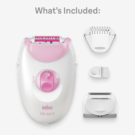 Braun Silk-épil 3: جهاز إزالة الشعر السلكي برأس حلاقة ومساج