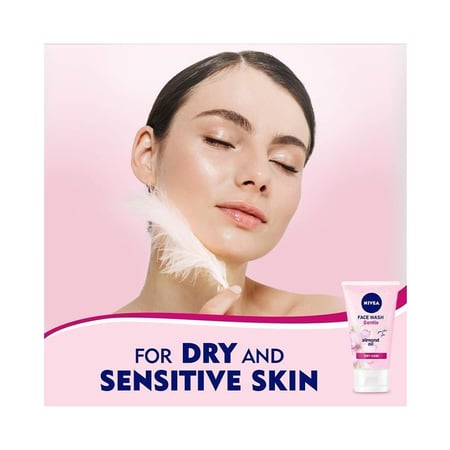 نيفيا غسول الوجه اللطيف للبشرة الجافة والحساسة - 150 مل