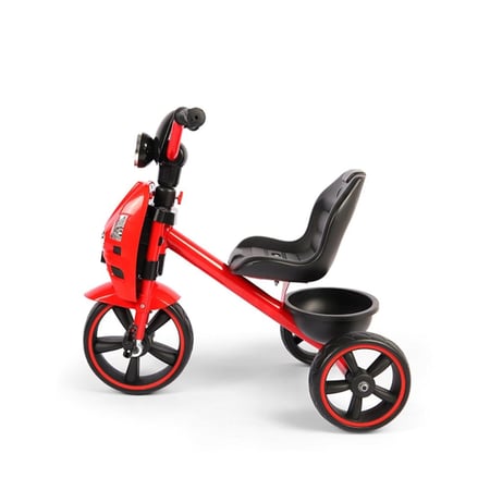 دراجة أطفال ثلاثية العجلات للبنات لون أحمر - سكوتري