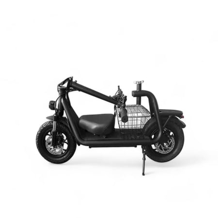 سكوتر كهربائي للكبار 48 فولت وسلة بعد الطي - سكوتري