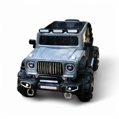 سيارة للاطفال جي كلاس ببطارية 12 فولت لون رمادي - متجر سكوتري