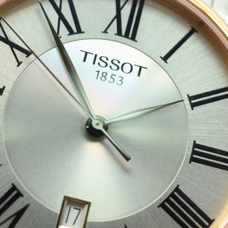 ساعة تيسو كارسون بريميوم كوارتز رجالية - T122.410.22.033.00