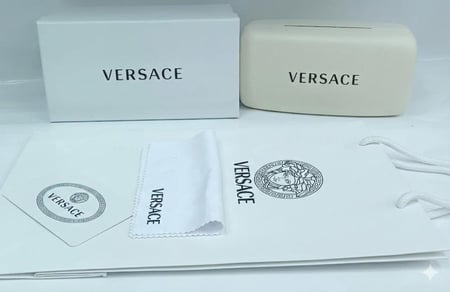 نظارة فرزاتشي إطار "تورتويز" داكن مع عدسات بنية كلاسيكية