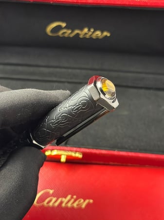 قلم كـارتير سانتوس أسود ملكي