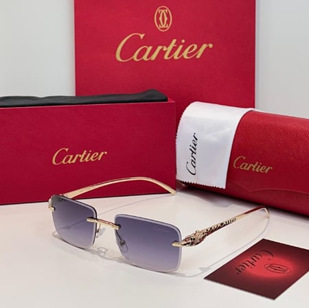 نظارة كارتير رجالية بدون إطار – تصميم كلاسيكي فاخر