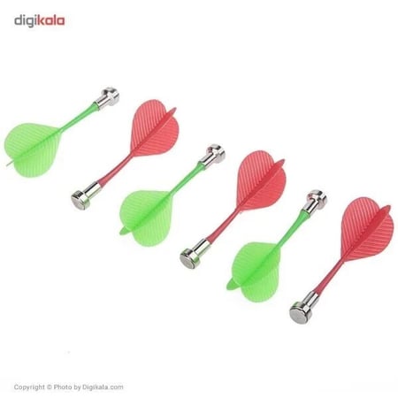 مجموعة لعبة رمي السهام المغناطيسية صغير