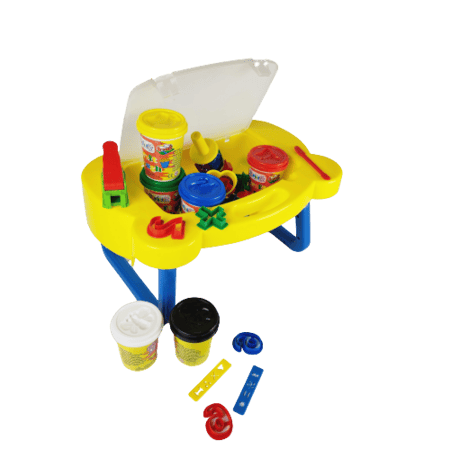 طاولة صلصال وقوالب