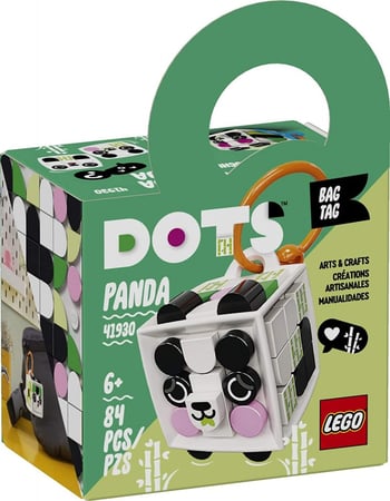 Lego Bag Tag Panda
