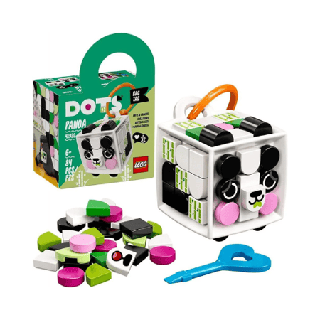 Lego Bag Tag Panda
