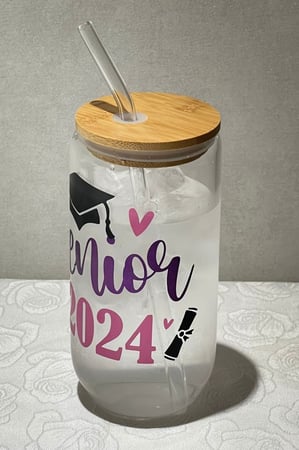 كوب زجاجي - خريجين 2024