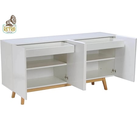 بوفيه عصري أنيق يتميز بخزانة للتخزين احصل عليه الآن