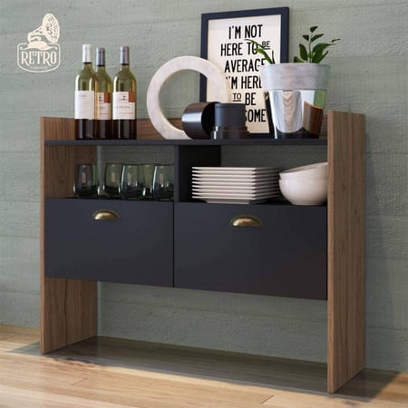 اقتن كوفي كورنر بتصميم عصري وأنيق مزود برفين لتخزين الادوات والمشروبات