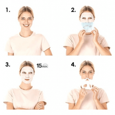 قناع غارنييه بالشاي الاخضر