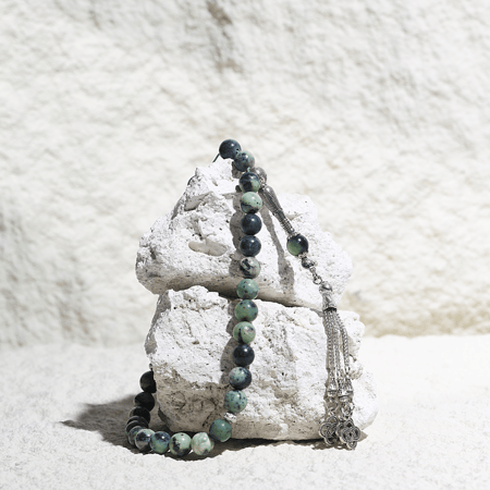 سبحة عقيق فاخرة