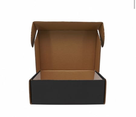 كراتين شحن اسود 20x20x10 سم