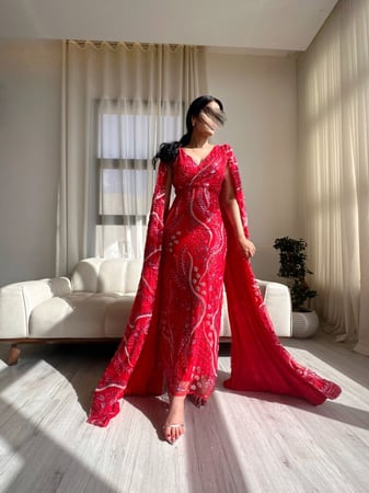 اجمل فساتين السهرة red dress