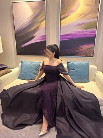 فستان سهرة سواريه