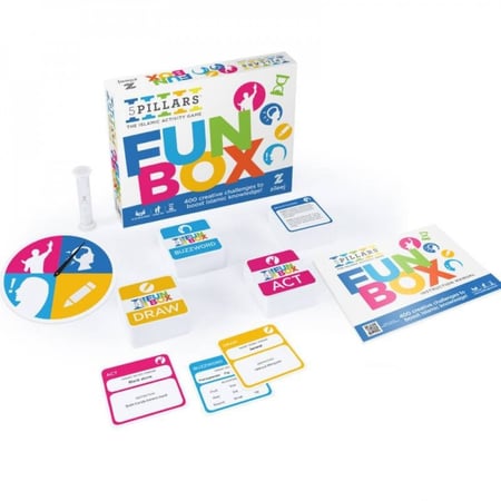 لعبة الأركان الخمسة التنافسية لصندوق المرح, Game, 5 PILLARS