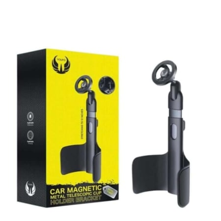 YOUFO - جوال 2 في 1 مثبت للجوال ماج سيف مع قاعدة كوب تثبيت في السيارة