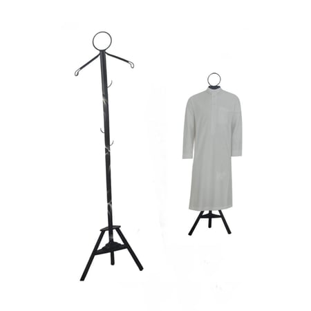 مبخرة وشماعة مع فتحات لتبخير الملابس وعلاقة متعددة الاستخدامات VERTIK