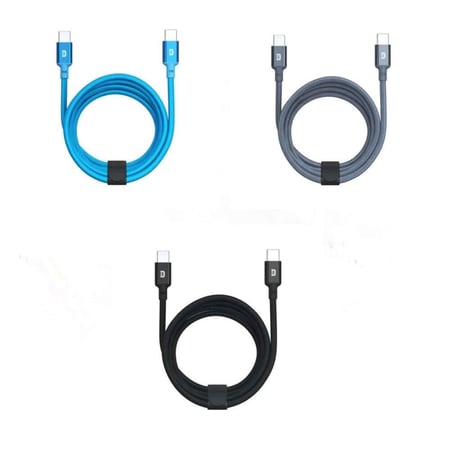 Zendure - كيبل SuperCord من تايب سي تو تايب سي بقوة 60 واط