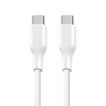 Oraimo - كيبل ربل تايب سي توتايب سي ابيض