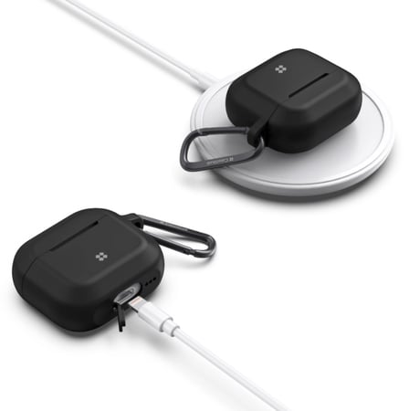 غلاف حماية Eiger ايربودز 3 - أسود - CaseStudi