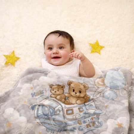 بطانية اطفال رسومات | دافئة ومليئة بالحب