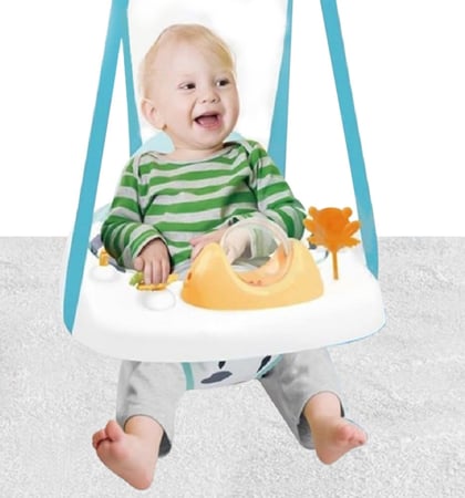 كرسي جلوس أطفال مع أرجوحة 2 في 1