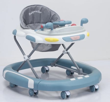 مشاية اطفال قابلة للطي مع أصوات موسيقى والعاب