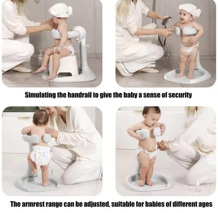 مروش للاطفال بوضعية الوقوف من البلاستيك الناعم