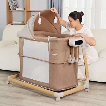 سرير كهربائي جانبي + محبس