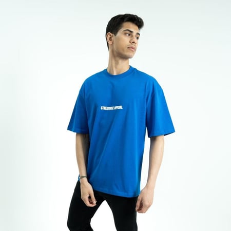 Streetwise - Blue Classic God Above All T-Shirt