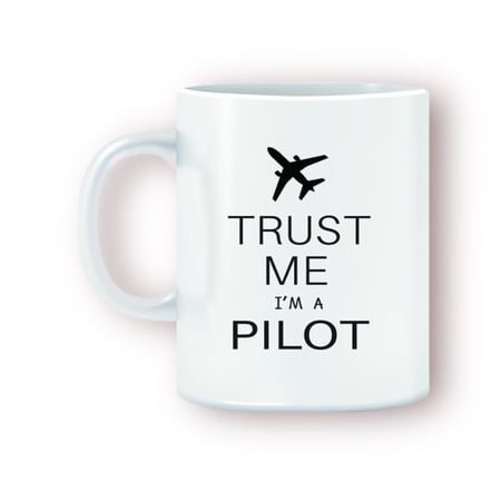 كوب Trust me iam Pilot