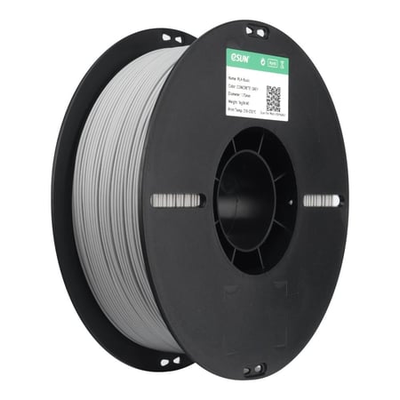 eSUN PLA Basic (Concrete Grey) 3D Filament 1.75Ø, 1kg