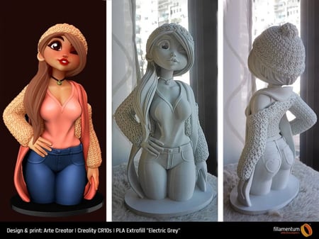 Fillamentum PLA Extrafill Rapunzel Silver