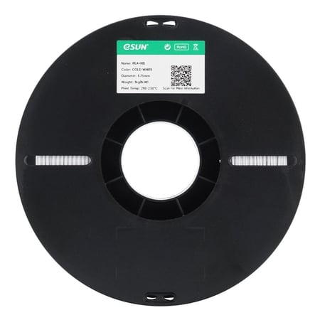 filament فلمنت eSUN PLA Pro HS Cold White high speed سرعة عالية