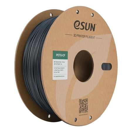 eSUN PETG-CF (Dark Grey) 3D Filament 1.75Ø, 1kg