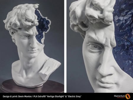 Fillamentum PLA Extrafill Rapunzel Silver