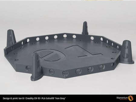 Fillamentum PLA Extrafill (Iron Grey) 3D Printing Filament 1.75Ø,  750g