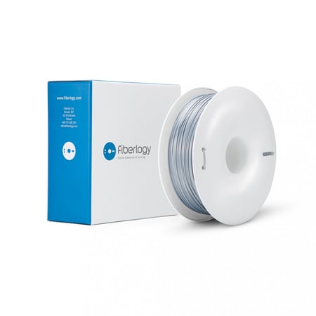 Fiberlogy FiberSilk Metallic (Silver) 3D Filament 1.75Ø, 0.85kg