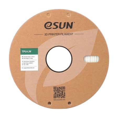 filament فلمنت eSUN TPU-LW Light Weight White