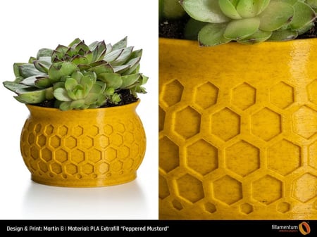 Fillamentum PLA Extrafill Peppered Mustard