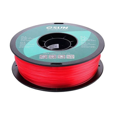 filament فلمنت eSUN PLA Glass Watermelon Red