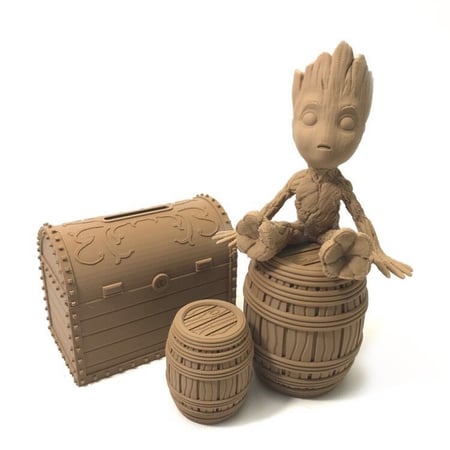 SpiderMaker Matte PLA (Kraft Brown) 3D Filament 1.75Ø, 0.7kg
