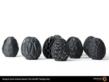 Fillamentum PLA Extrafill (Vertigo Grey) 3D Printing Filament 1.75Ø,  750g