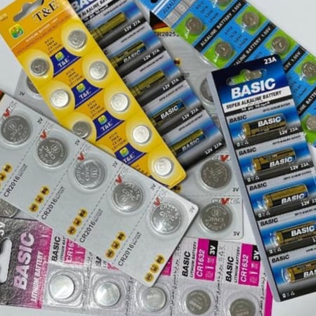 بطاريات الكترونيات صغيرة