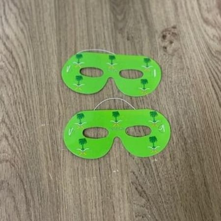 درزن نظارات ورقية اليوم الوطني 12 حبة